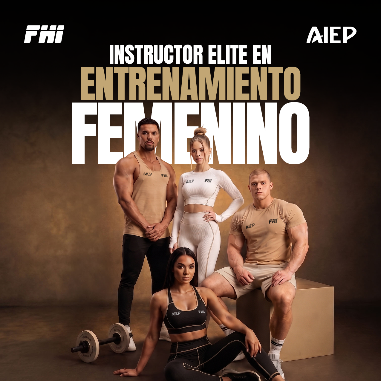 Carátula de la certificación Instructor Élite en Entrenamiento Femenino de FHI